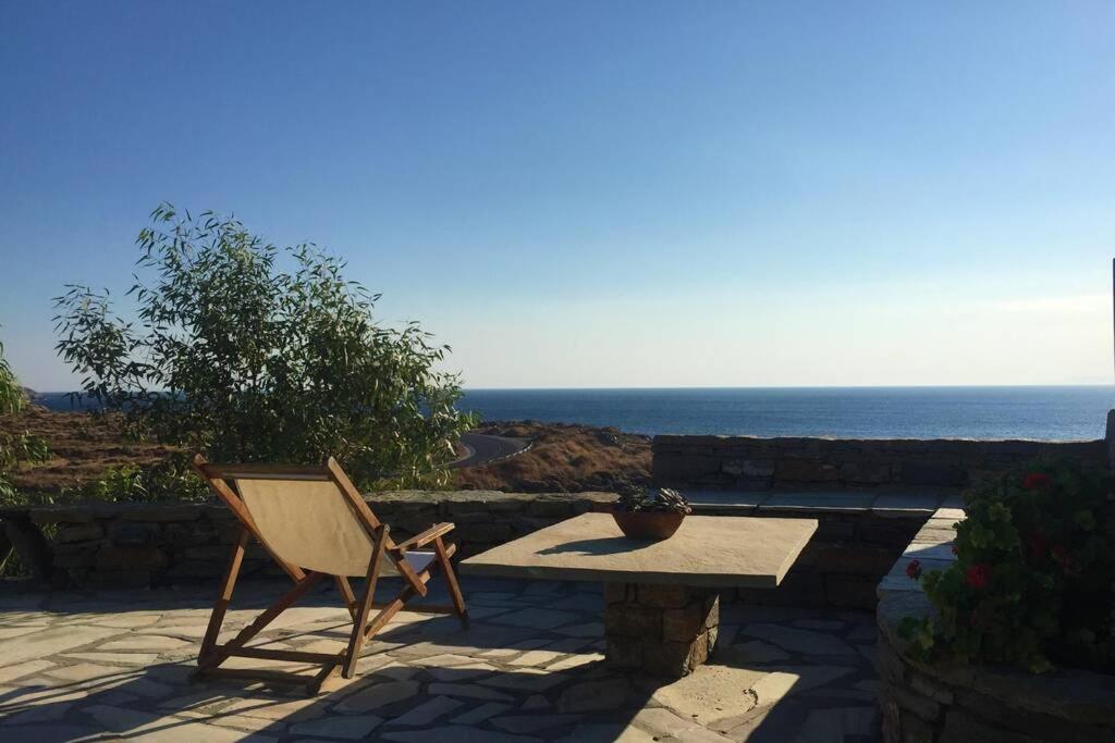 Sunset Villa With Swimming Pool At Tzia Ligia  Exterior foto