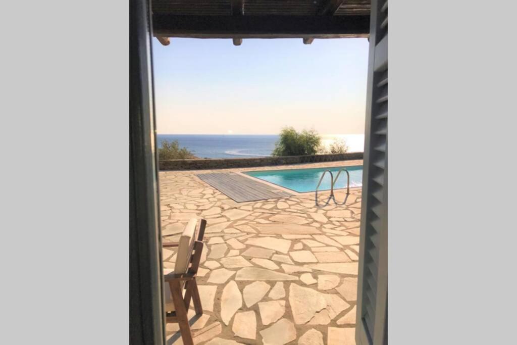 Sunset Villa With Swimming Pool At Tzia Ligia  Exterior foto